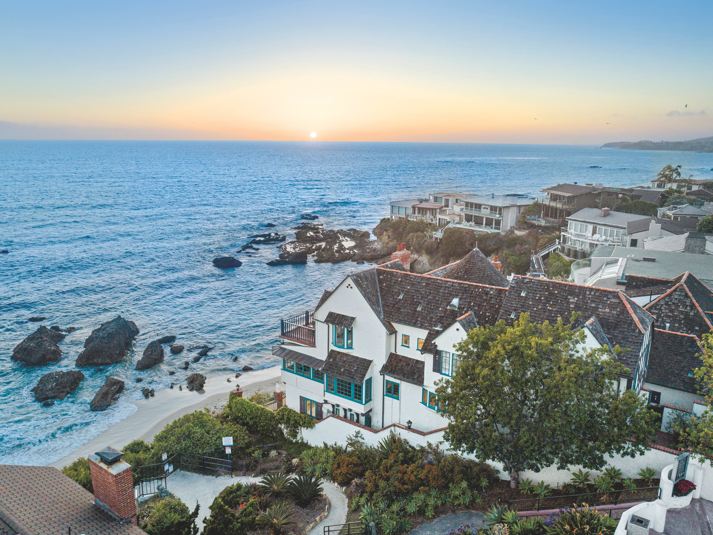 Bette Davis's historic California English Tudor home in Laguna Beach