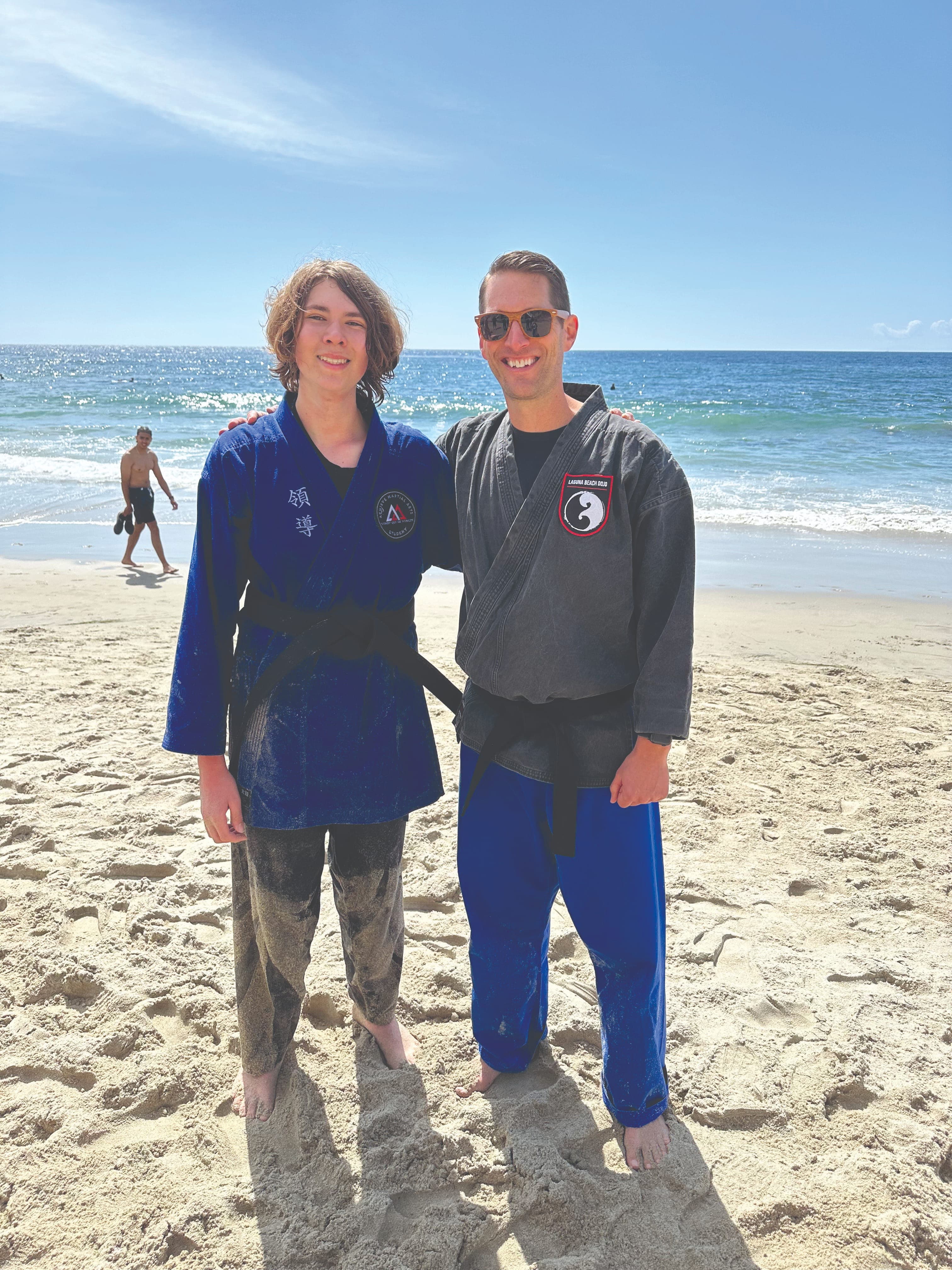 Master Jeff Kash, owner and instructor of Laguna Beach Dojo